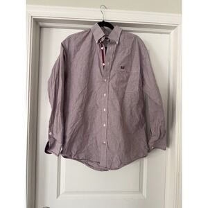 PANHANDLE MEN'S LONG SLEEVE STRIPE SHIRT Panhandle crest on pocket. Size Medium